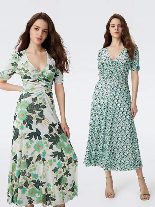 628-3 DVF双面穿连衣裙  瓜穿L 商品图2