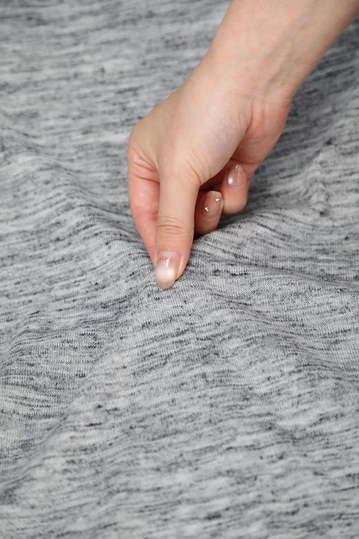 LPIUTY品牌直发！精灵可露里缎彩亚麻撞色短袖 B015045 商品图6