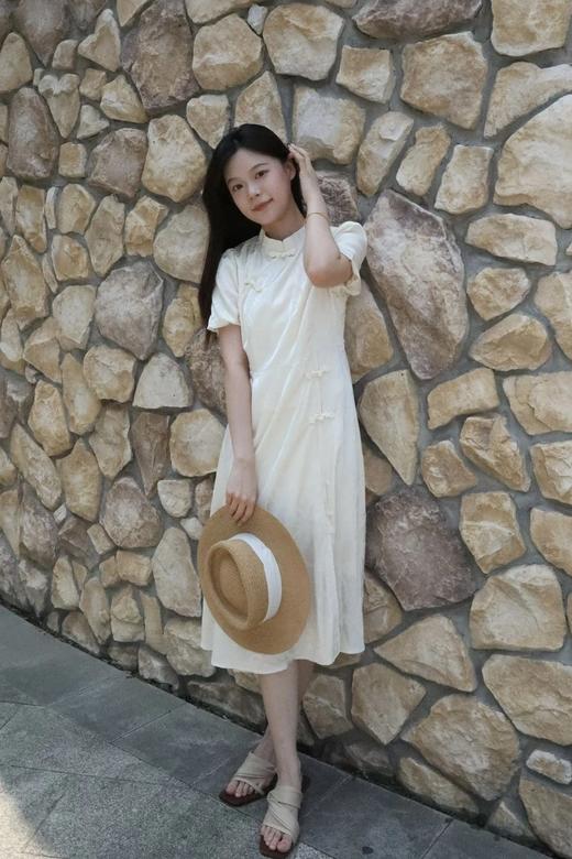 LPIUTY品牌直发！新中式盘扣连衣裙 C148336 商品图2