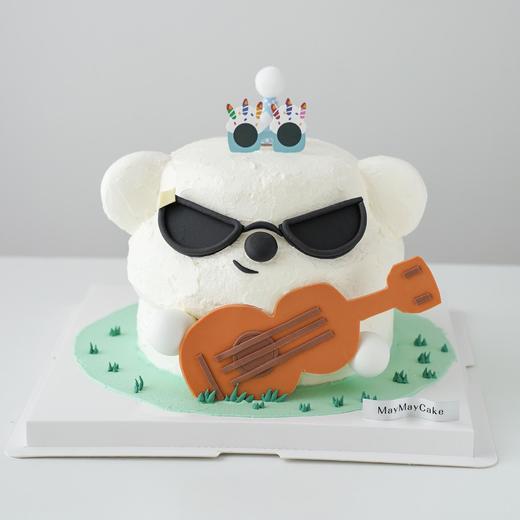 酷酷墨镜·吉他小狗【C5083】 商品图1