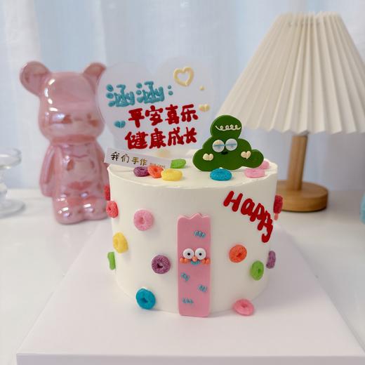 儿童节日可爱卡通蛋糕-低糖处理无添加 商品图0