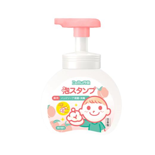 DeRU丹之荣日本宝宝洗手液儿童泡沫按压抑菌温和不刺激洗手液250ml/瓶 商品图4
