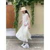 TOYOUTH初语拼接花边蛋糕裙女松紧A型中长款半身裙 商品缩略图3