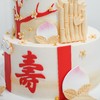 双层|福寿安康蛋糕【B4223】 商品缩略图3