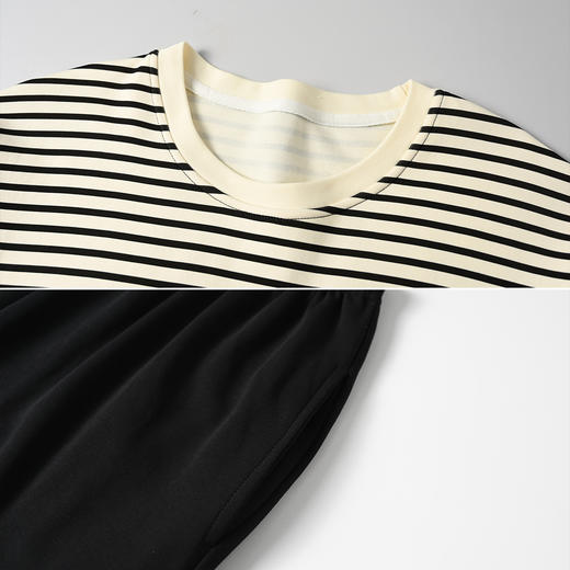 康妮雅女式短袖短裤套头套装 商品图5