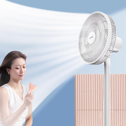 康佳 静音大风量落地扇 KLDS-2401 轻音入眠 广角送风 商品图4