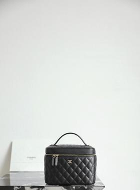 全新到货 香奈儿25S隐藏款 手提洗漱化妆包黑色（MDL）