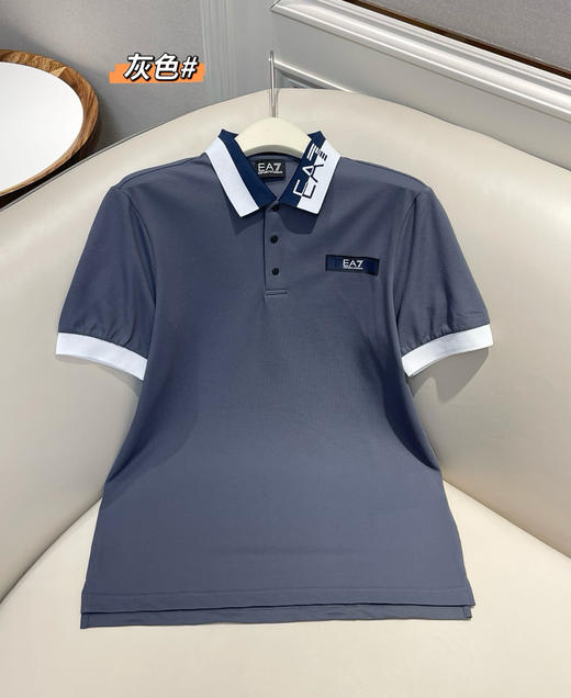 纯原单阿*尼EA7Polo衫短袖T恤062802 商品图3