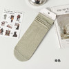 【小卷边袜】春夏袜休闲中棉质长筒袜防臭吸汗棉质双针薄款透气女袜 商品缩略图7