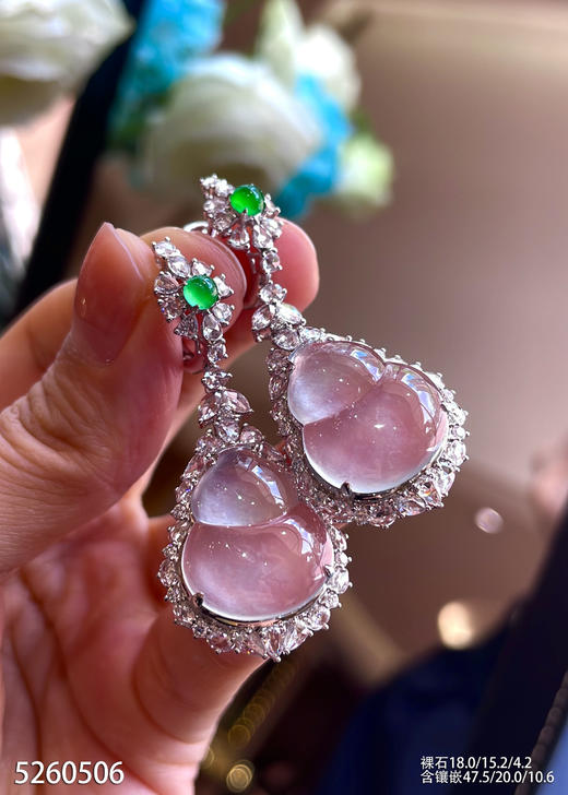 5260506，葫芦耳坠。具体价格微信咨询 商品图3