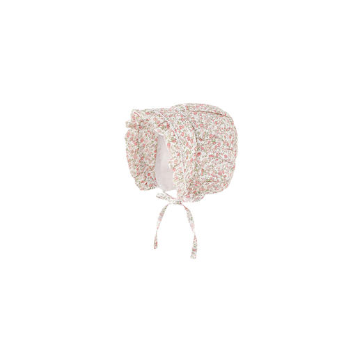 【商场同款】英氏婴儿系带帽子2025新款女宝宝印花公主帽宝宝胎帽 商品图4