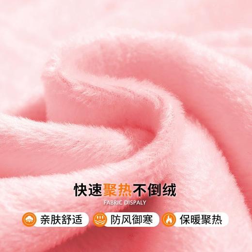 迪士尼女童加绒外套冬款2024新款棒球服儿童冬装大童加厚棉服潮酷 商品图3