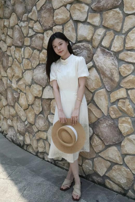 LPIUTY品牌直发！新中式盘扣连衣裙 C148336 商品图3