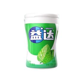 益达无糖口香糖（清爽薄荷味）含木糖醇约40粒 56g/罐