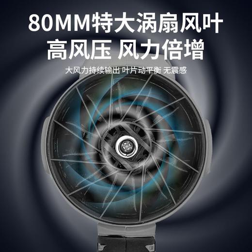 【货号07339】牧田款大功率暴风枪吹风机加长款分体头锂电吹风机锂电除尘器调速吹风机 商品图4