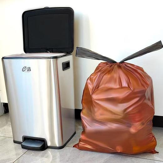 e洁厨房垃圾袋加厚30%双层复合膜内银外彩家用加强韧性抗穿刺不漏 商品图1