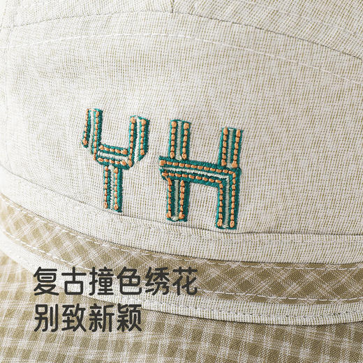 【商场同款】英氏男童宝宝帽子2025新款儿童外出透气遮阳渔夫帽 商品图2