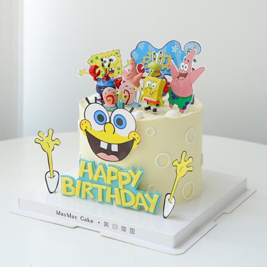 海绵宝宝蛋糕【B5080】 商品图0