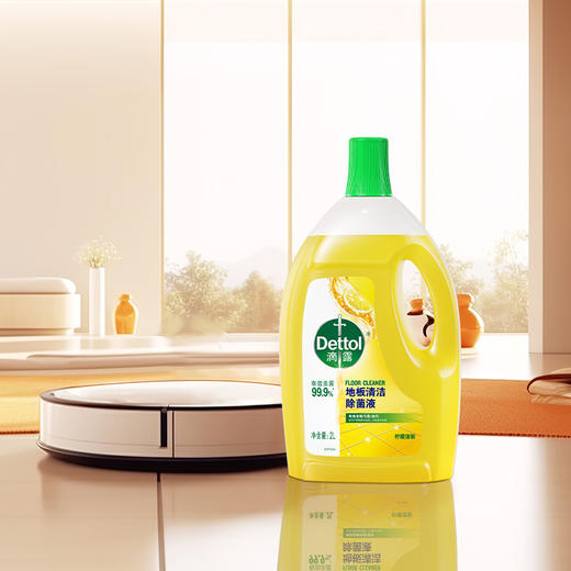 滴露地板清洁除菌液柠檬清新2L 商品图4