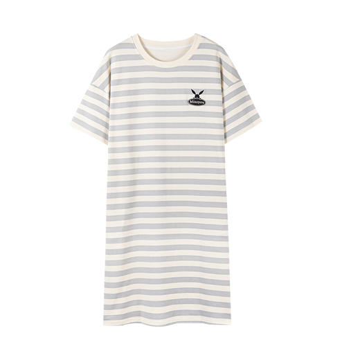 康妮雅女式短袖睡裙 商品图7