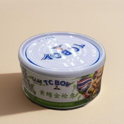 小胖子金枪鱼(植物油浸)罐头 180g/罐 商品图0