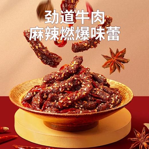晟牧草原麻辣牛肉80g/袋 商品图1