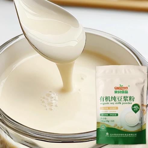 亲民食品有机纯豆浆粉240g(20g*12) 商品图1