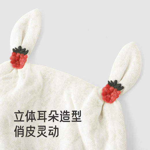 【商场同款】英氏婴儿帽子四季新生儿圆帽抗菌柔软胎帽小宝宝帽子 商品图3
