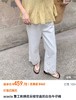 重工新晋花边激光镂空绣花天丝亚麻9分直筒裤夏季薄牛仔裤 商品缩略图12