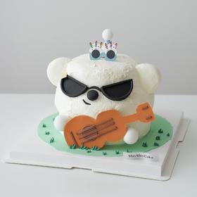 酷酷墨镜·吉他小狗【C5083】