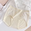 女士中高腰蕾丝花边点缀无缝内裤8689/1363/1367 商品缩略图3