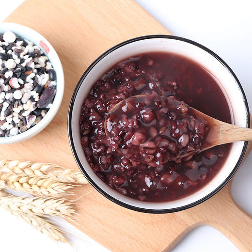 金亮子·紫薯糯米粥料1kg  高性价比之选 早餐、晚餐、夜宵皆适宜 商品图5
