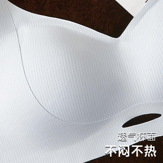 RD1003823	修容杯 舒适文胸【小胸聚拢 裸感无痕】无钢圈防下垂欧若风内衣聚拢不空杯文胸 商品图3