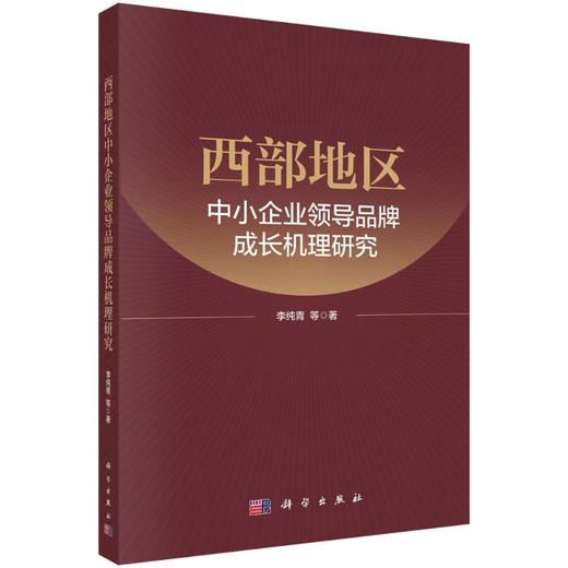 西部地区中小企业领导品牌成长机理研究 商品图0