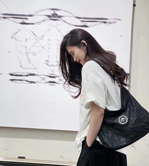 Grotto箭头包 牛皮休闲单肩腋下包 Z-15468 商品图0