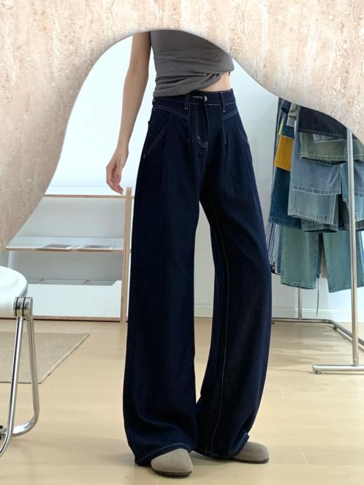 <曾小咸推荐> 抗皱阔腿软牛仔裤 日常169.99/件 活动价129.99/件！！ 商品图6