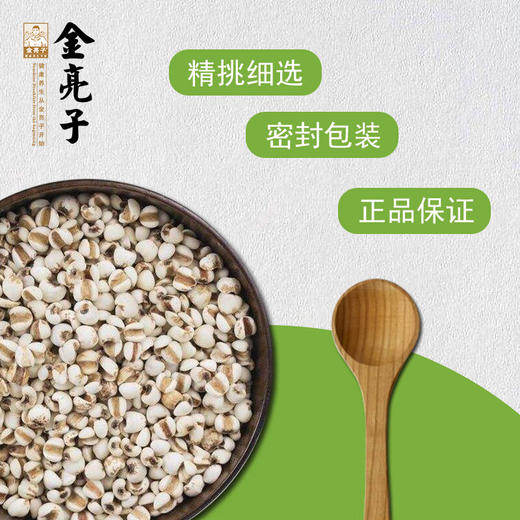 金亮子·大薏仁600g  口感软糯 煮后香气浓郁 易消化吸收 商品图2