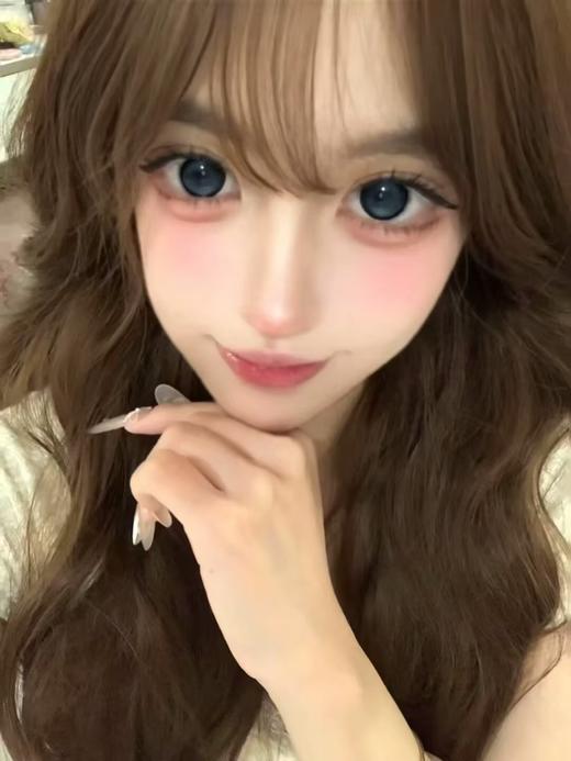 【半年抛大直径】Melokatie-美式甜心 蓝-14.5mm【半年抛 0-800度 无525/575】 商品图7