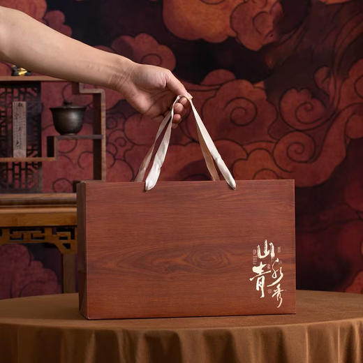 山清水秀【瓷罐 木纹色】35元一套/一箱10套 商品图2