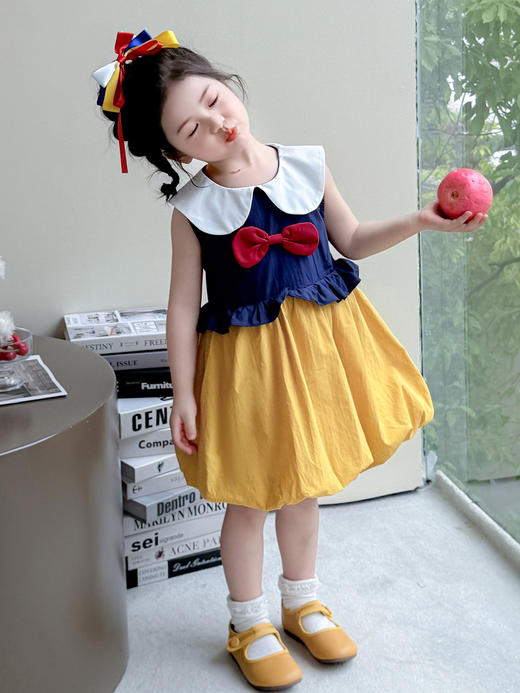 【YW】无忧购儿童装白雪公主连衣裙送头饰（截单后3-5天发货) 商品图1