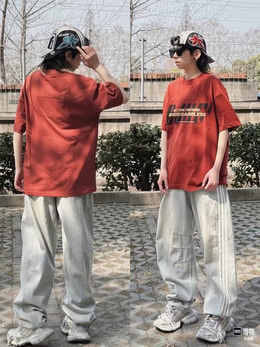 宋雨琦同款 三叶草弯刀牛仔裤 商品图1