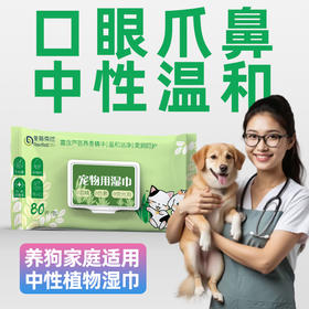 复新微控-宠物用湿巾-抑菌，清洁，滋润