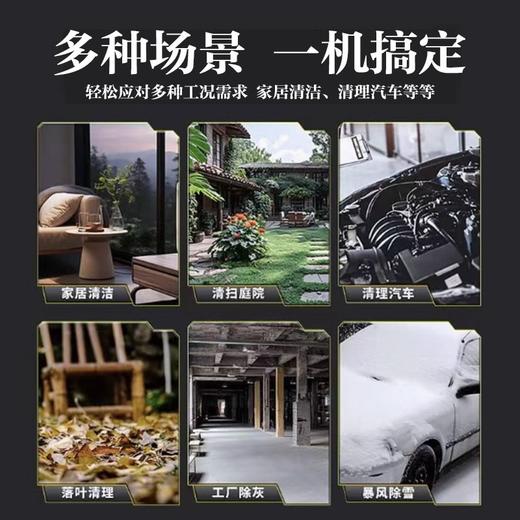 【货号07339】牧田款大功率暴风枪吹风机加长款分体头锂电吹风机锂电除尘器调速吹风机 商品图5