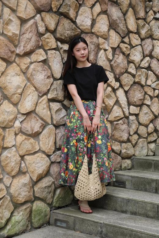 LPIUTY品牌直发！步步生花~短袖半裙套装 C1225057 商品图2