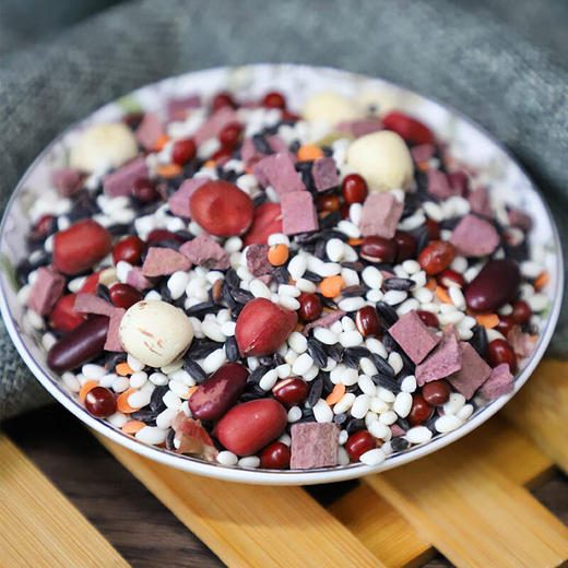 金亮子·紫薯糯米粥料1kg  高性价比之选 早餐、晚餐、夜宵皆适宜 商品图3