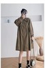 双十二福利！【诗铭洛可】2221连衣裙韩版慵懒风翻领连衣裙 商品缩略图3