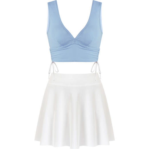 sisia新款绝美分体泳衣女款纯欲高级感性感辣妹风泡温泉度假泳装 商品图9