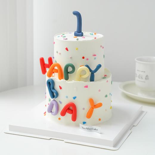 双层|ins彩色·Birthday cake【B5070】 商品图0