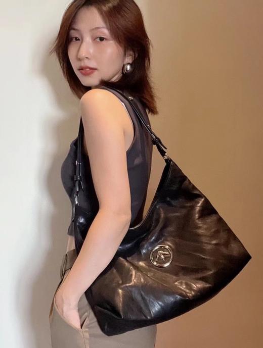 Grotto箭头包 牛皮休闲单肩腋下包 Z-15468 商品图6