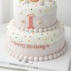 双层|粉龙女宝宝蛋糕【B5067】 商品缩略图3